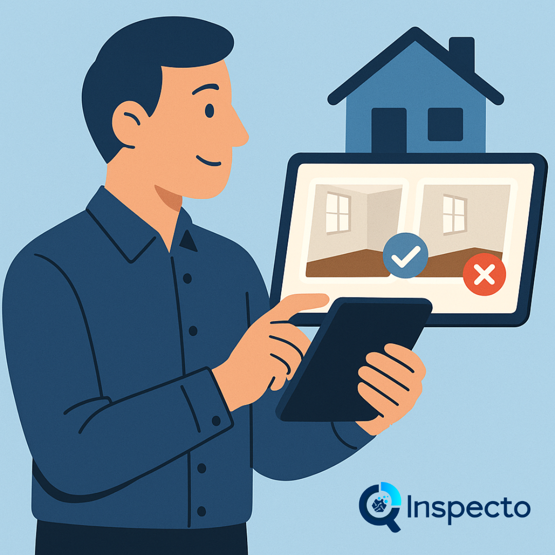 Vistoria comparativa: a tranquilidade de quem utiliza o Inspecto